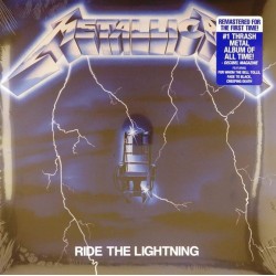 Пластинка Metallica Ride the Lightning